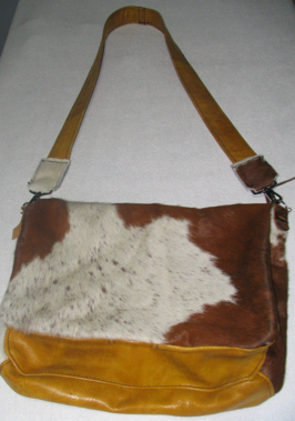 Hair On Hide Satchel