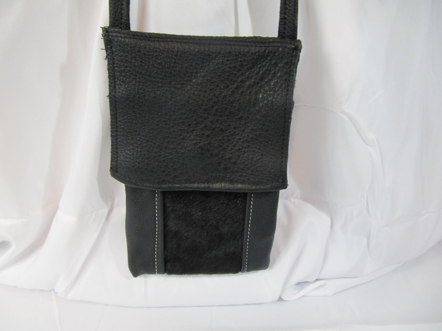 Leather  & Hide Cross Body  Bag