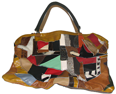 Mix Leather Size Tote