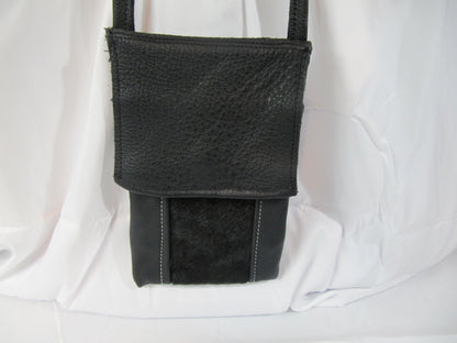Leather  & Hide Cross Body  Bag
