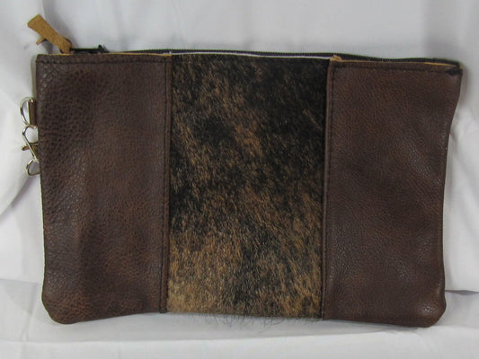 Leather Hide Clutch