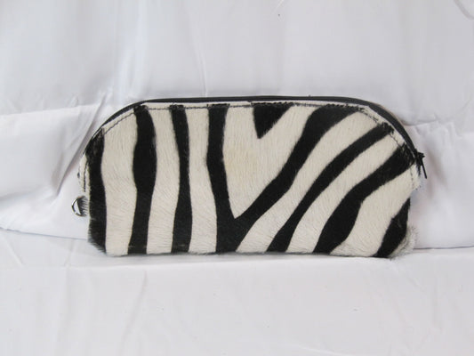 Leather Hair on Hide Clutch Bag