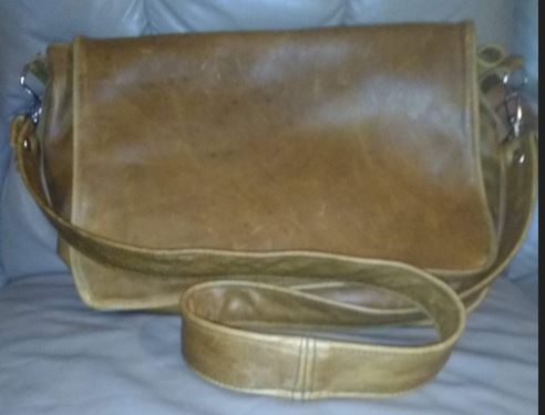 Brown Leather Satchel
